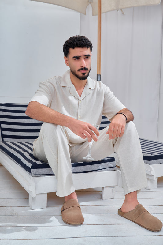 STCHZ Cream Linen Suit