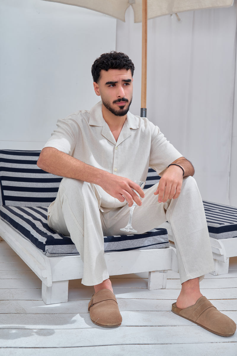 STCHZ Cream Linen Suit