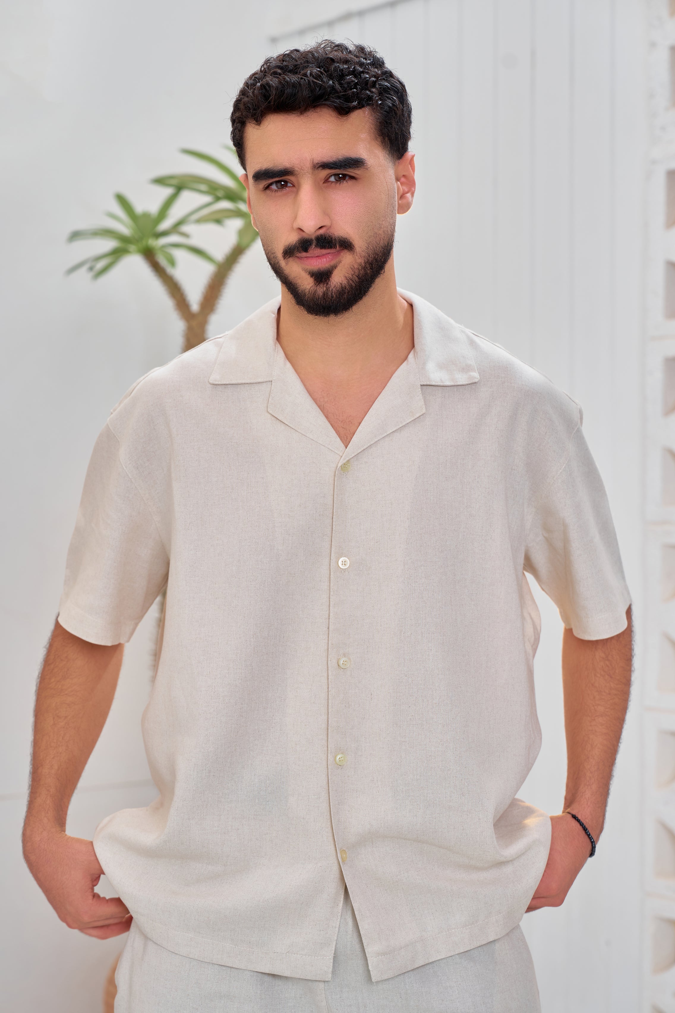 STCHZ Cream Linen Suit