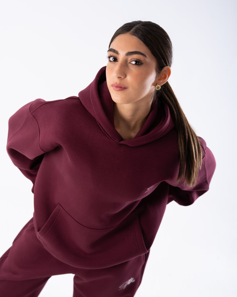 Burgundy Hoodie