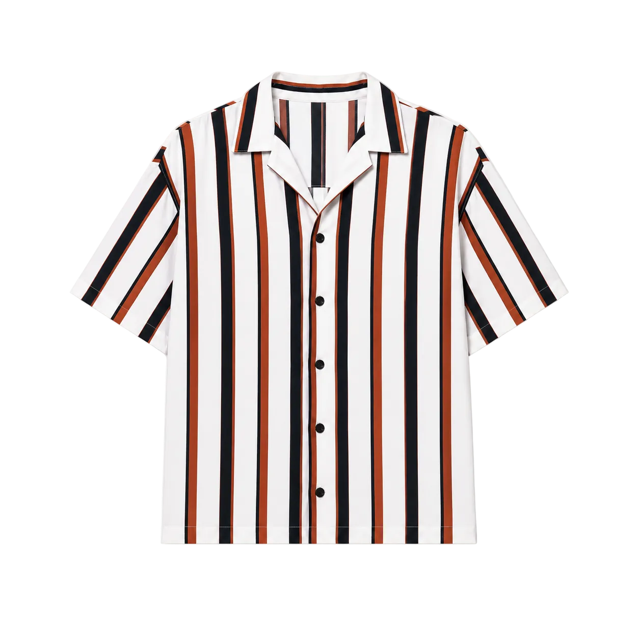 STCHZ Black&Orange Striped Shirt