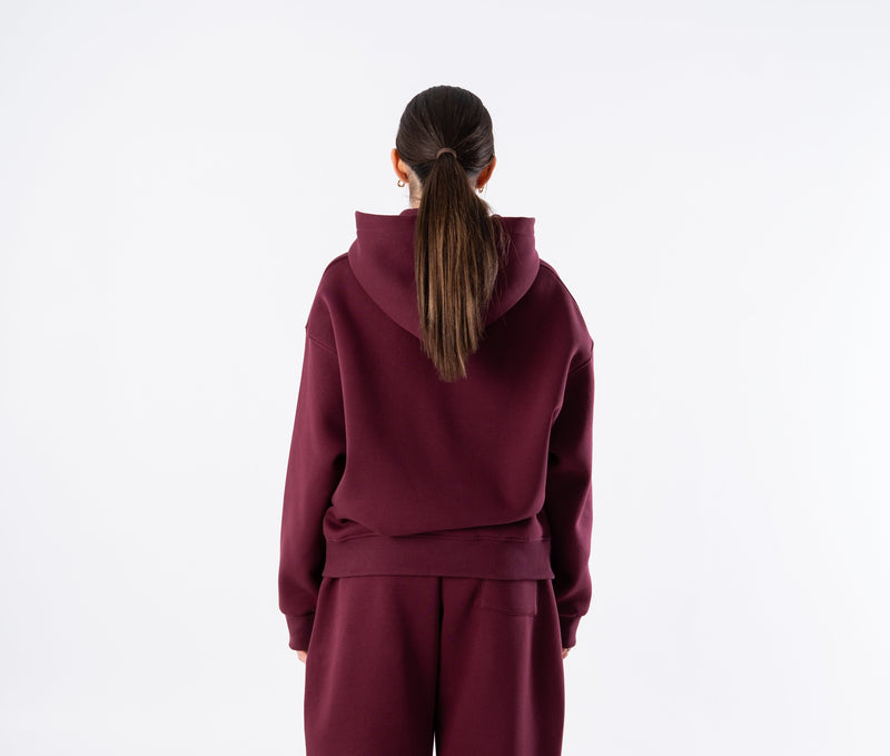Burgundy Hoodie