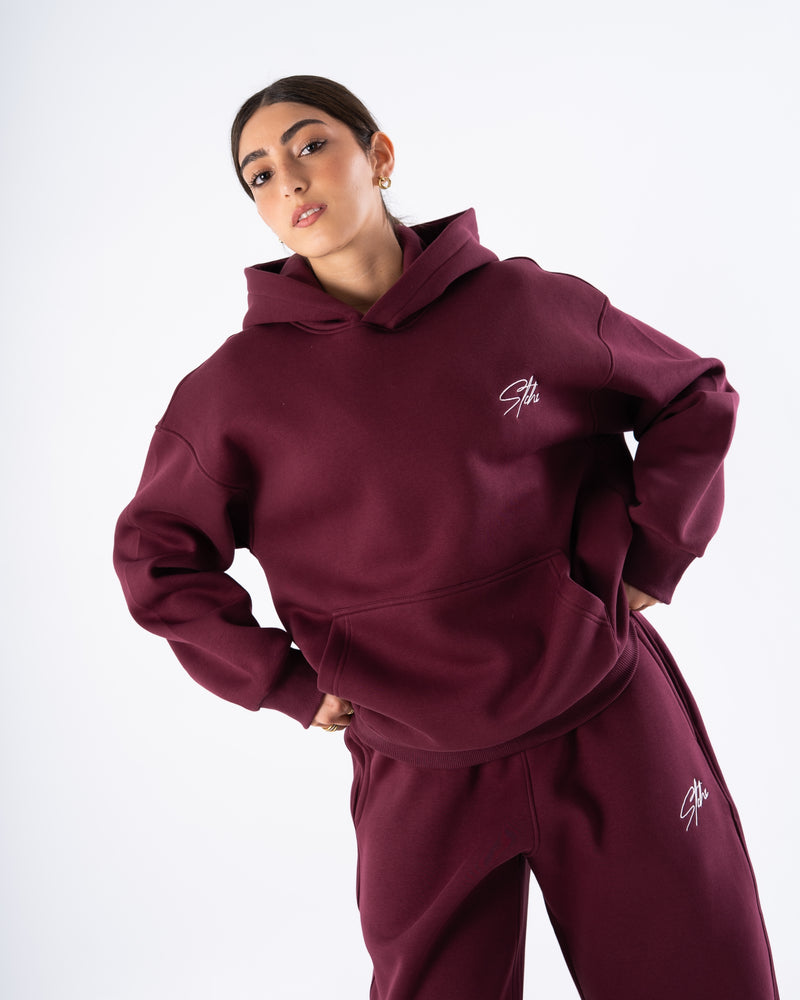 Burgundy Hoodie