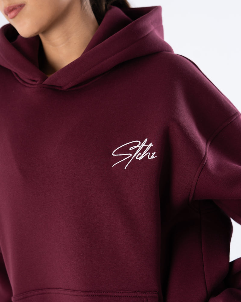 Burgundy Hoodie