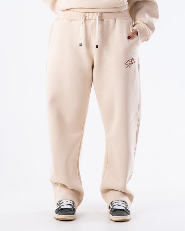 Cream Sweatpants