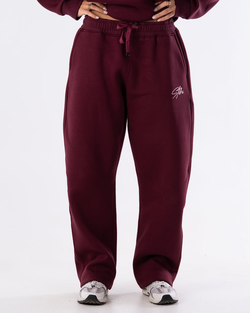Burgundy Sweatpants