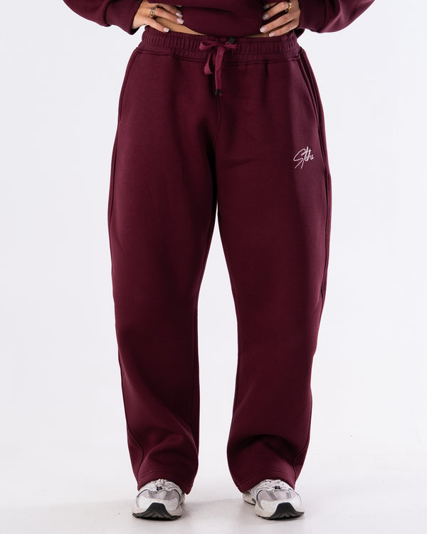 Burgundy Sweatpants