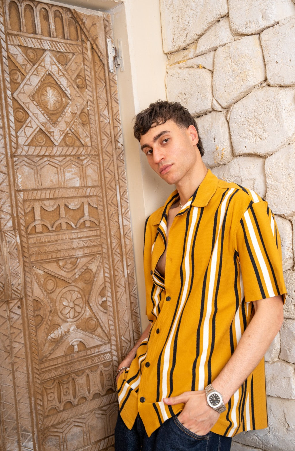 STCHZ Honey Striped Shirt